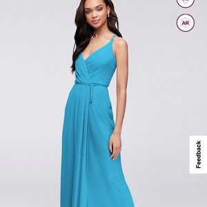 David’s bridal bridesmaid dress